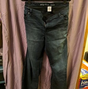 Ava Viv Size 24 Boot Cut Jeans EUC